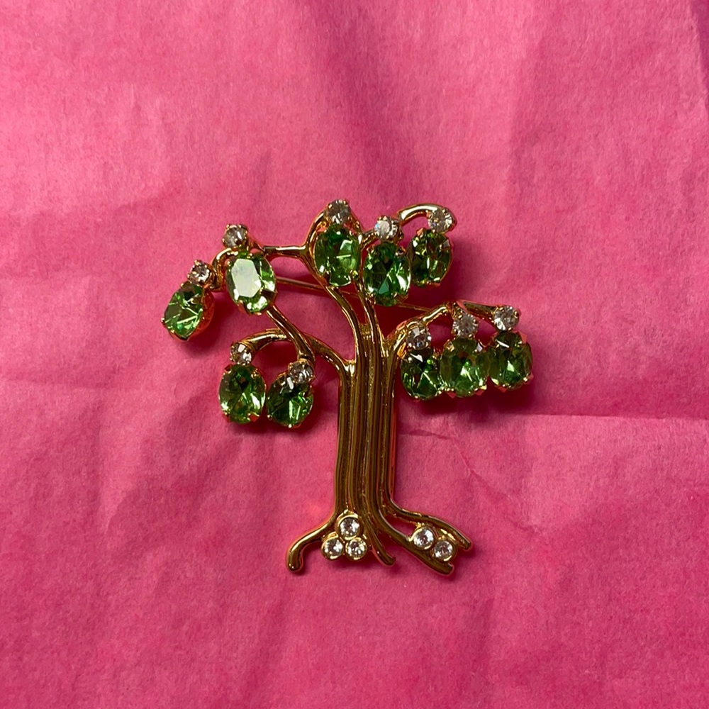 Kenneth Jay Lane tree of life brooch